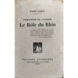 Le Rôle du Rhin - EO numéroté sur alfa