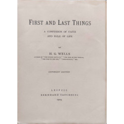 First and Last Things