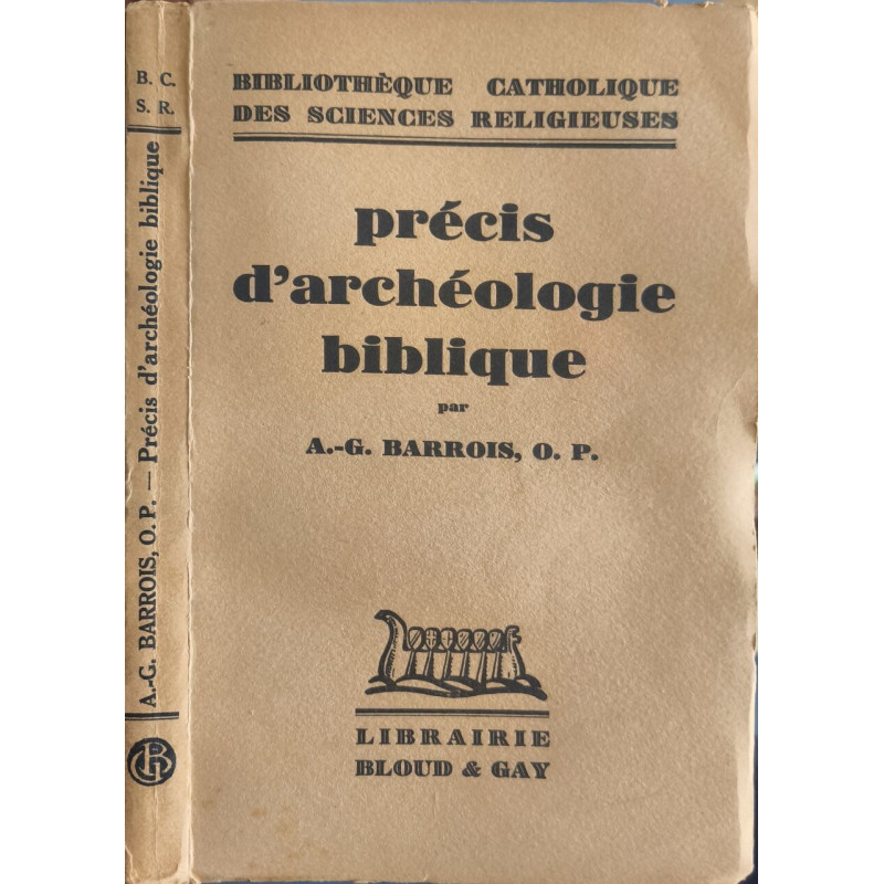 Précis d'archéologie biblique