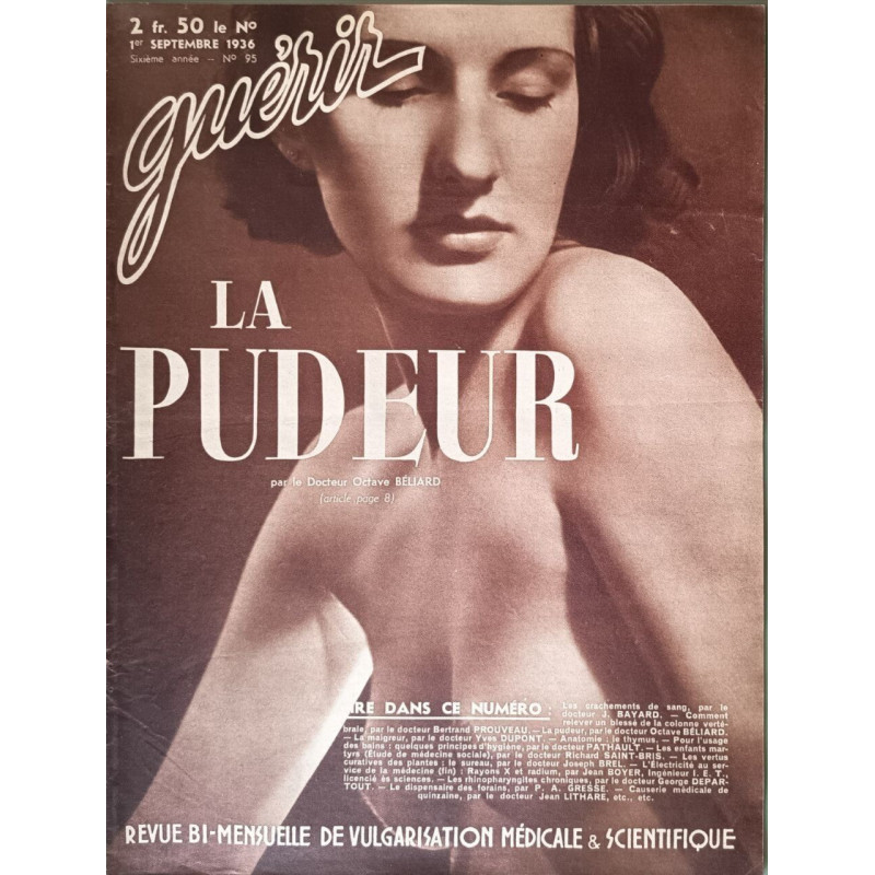 Guérir n°95 : La Pudeur