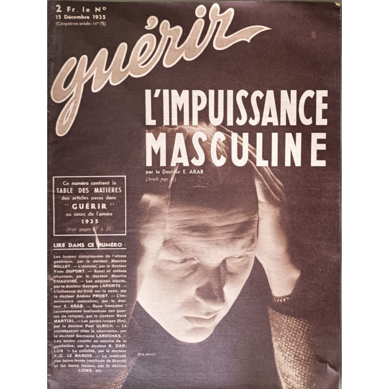 Guérir n°78 L'impuissance masculine