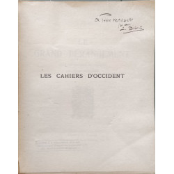Le Grand Dérangement - exemplaire de presse