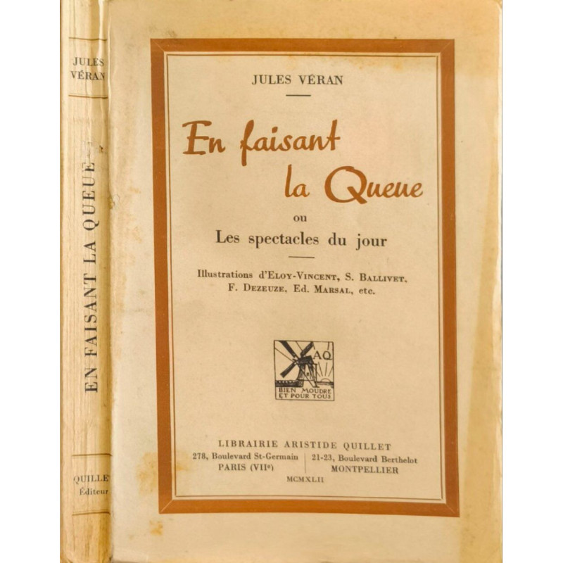 En faisant la Queue ou Les spectacles du jour