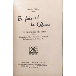 En faisant la Queue ou Les spectacles du jour