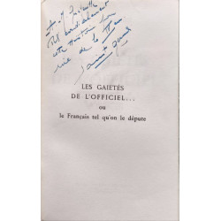Les gaietés de l'officiel - dédicacé par l'auteur