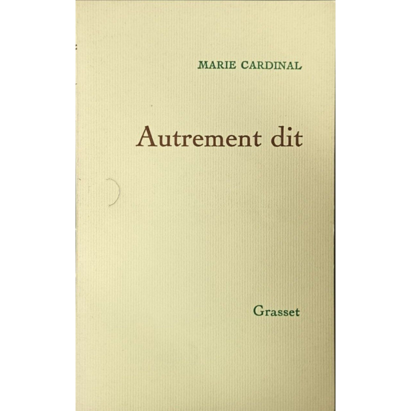 Autrement dit