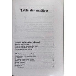 Comment mener entretien indiv ae 092193