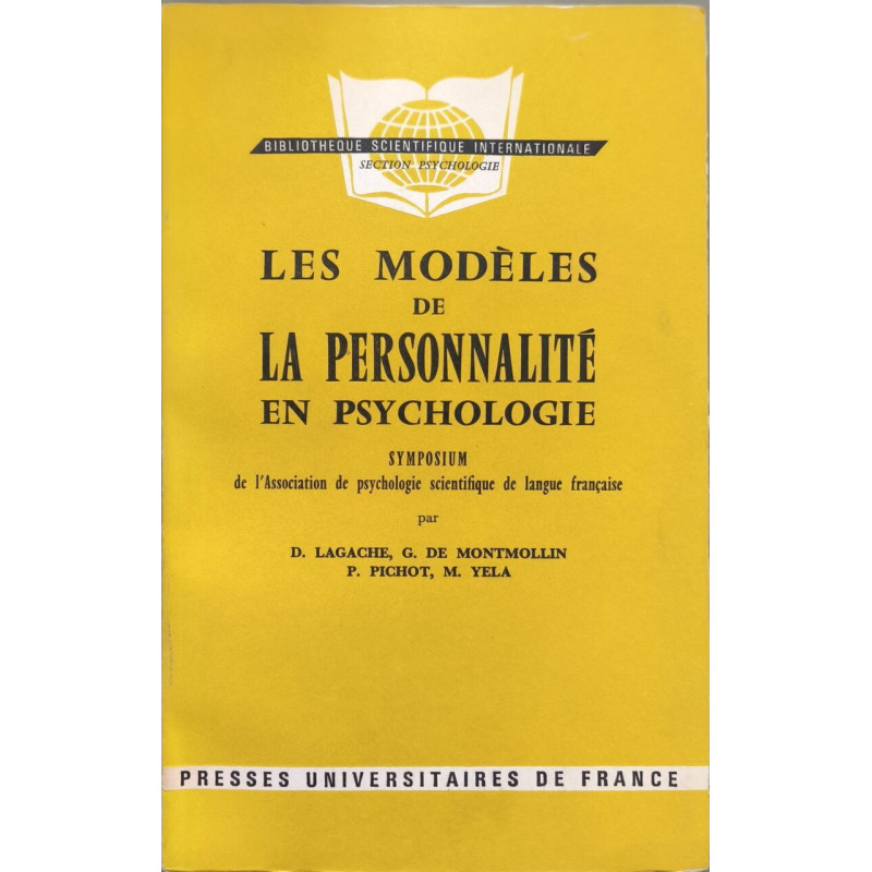 Les modèles de la personnalité en psychologie