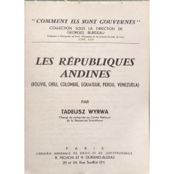 Les républiques andines