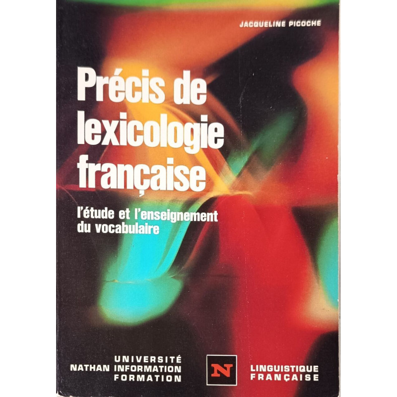 Précis de lexicologie française