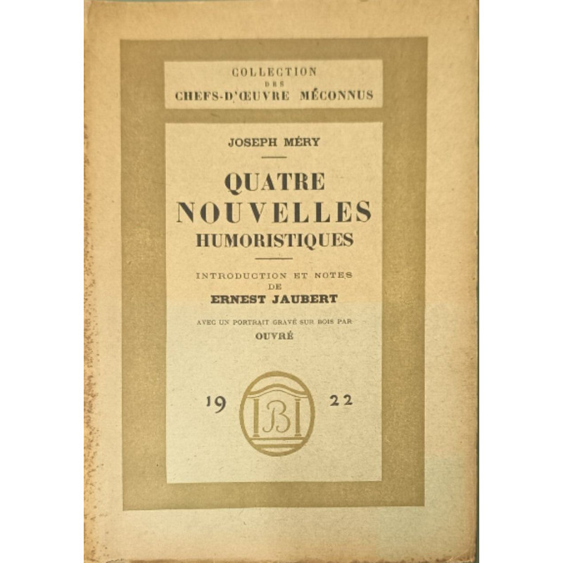 Quatre nouvelles humoristiques exemplaire numéroté1308 avec un...