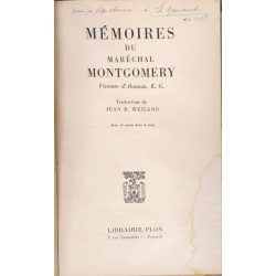 Memoires du marechal montgomery vicomte d'alamein K.G