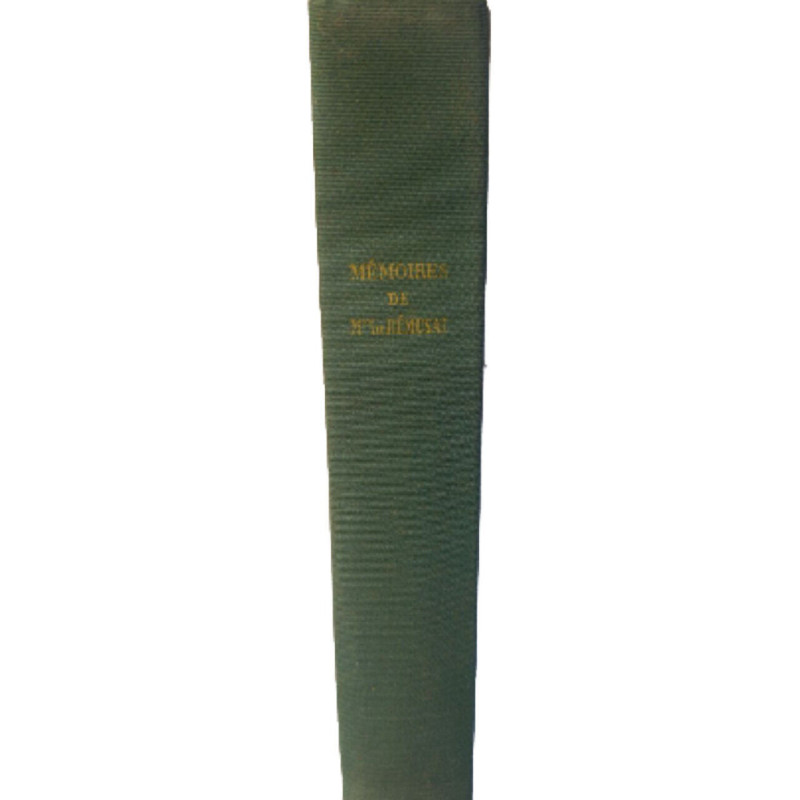 Memoires de mme de remusat 1802-1808 numéroté 1584/5000