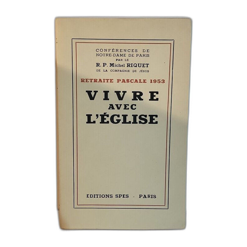 Vivre avec l'Eglise