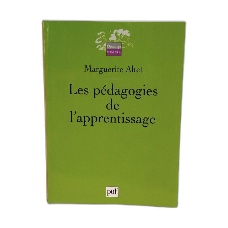 Les pédagogies de l'apprentissage