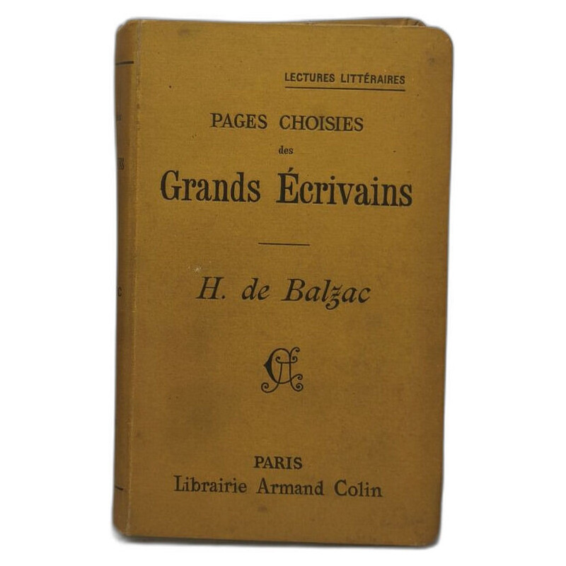 Pages choisies des Grands Écrivains