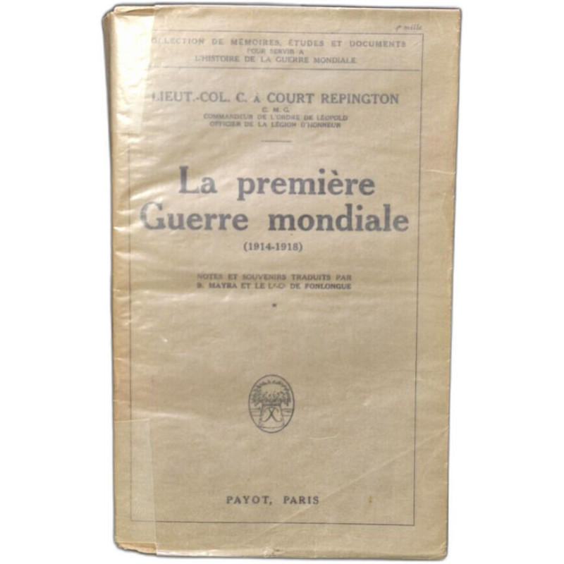 La premiere guerre mondiale (1914-1918)