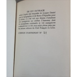 Adolphe exemplaire numéroté 51/250