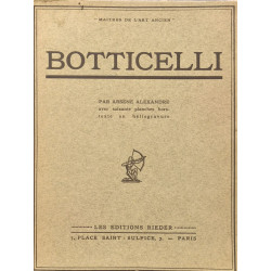 Botticelli avec 60 planches hors texte en héliogravure