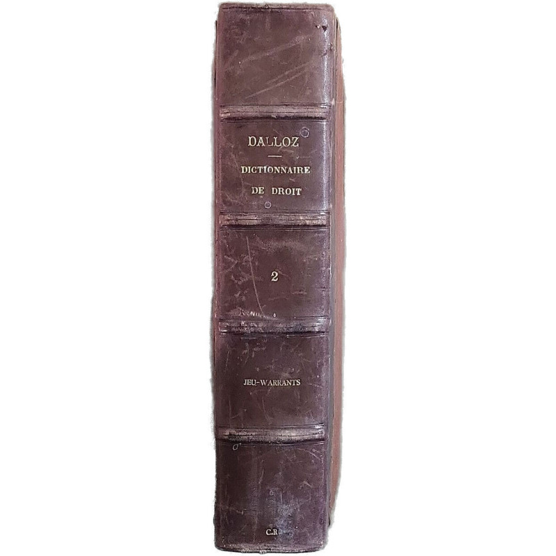 Dictionnaire pratique de droit tome 2