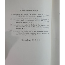 Gobineau / Edition originale numérotée à grandes marges
