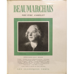 Beaumarchais Théâtre Complet - présentation par Mme Dussane