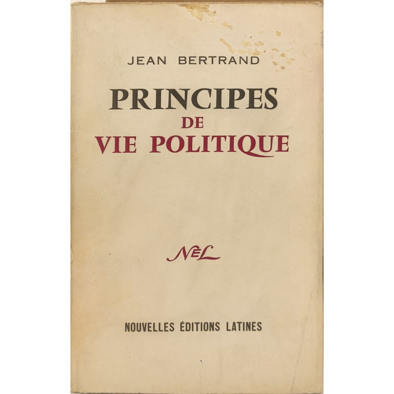 Principes de vie politique