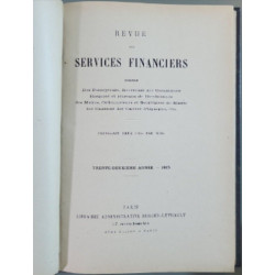 Revue des services financiers