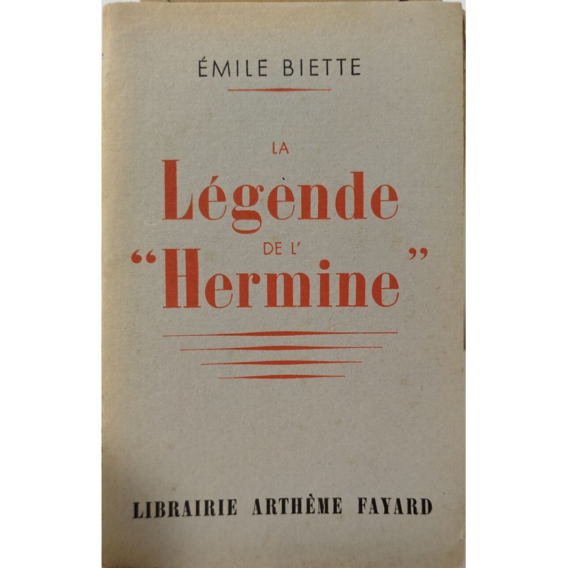 La Légende de l'Hermine