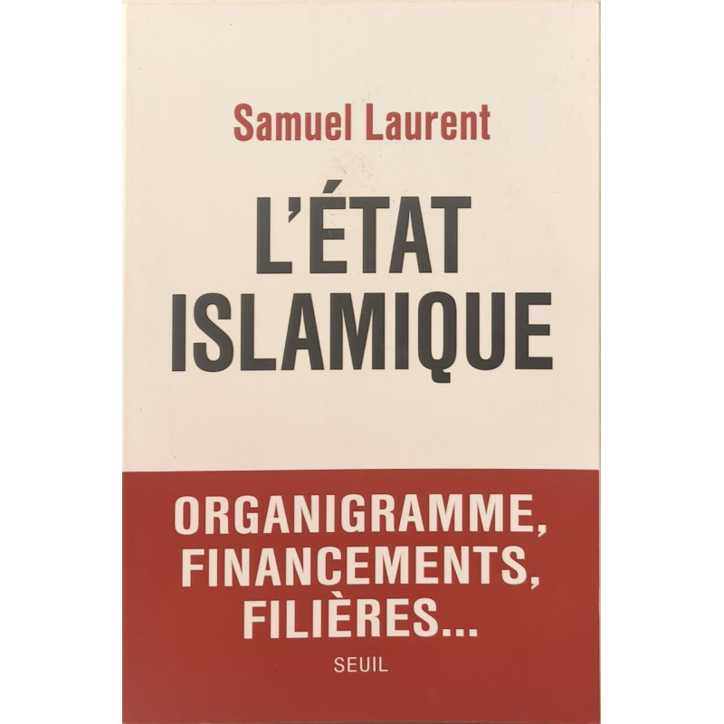 L'Etat islamique roganigramme financements filières