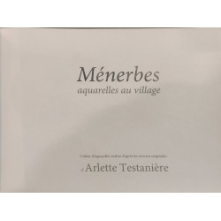Ménerbes aquarelles au village