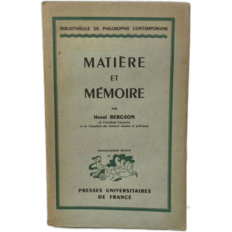 Matière et mémoire