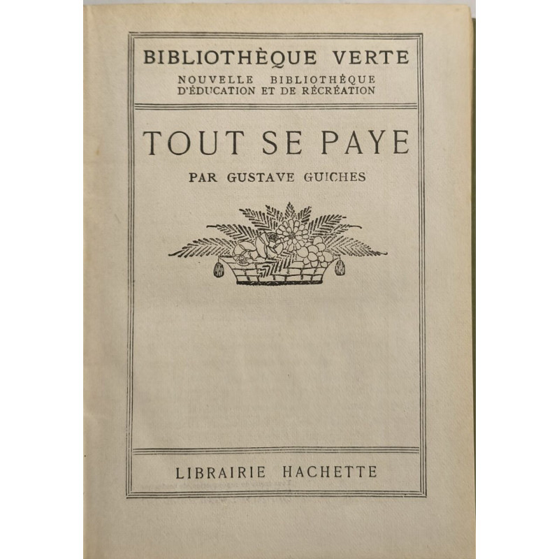Tout se paye