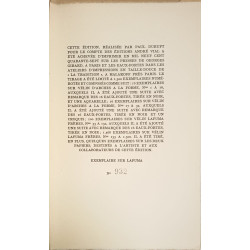 Les paradis artificiels : opium et haschisch exemplaire numéroté...