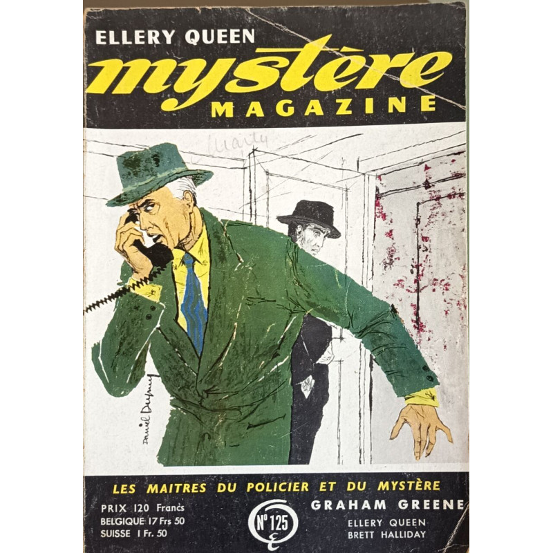 Mystère Magazine n°125 Juin 1958