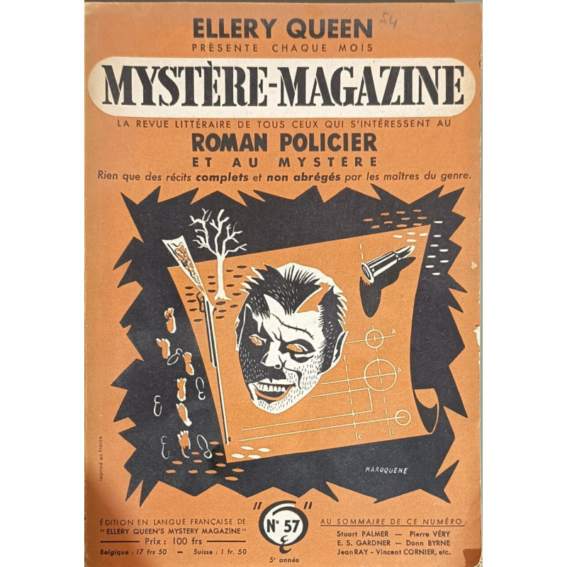 Mystère-Magazine n°57Octobre 1952