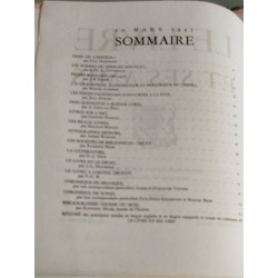 Le livre et ses amis n° 17 /:mars 1947