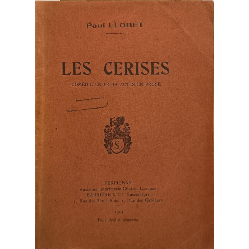Les cerises / comedie en trois actes en prose