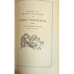Les oeuvres de Maistre François Rabelais/ illustrés de 125 dessins...