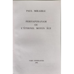 Periyapuranam ou L'éternel moyen âge