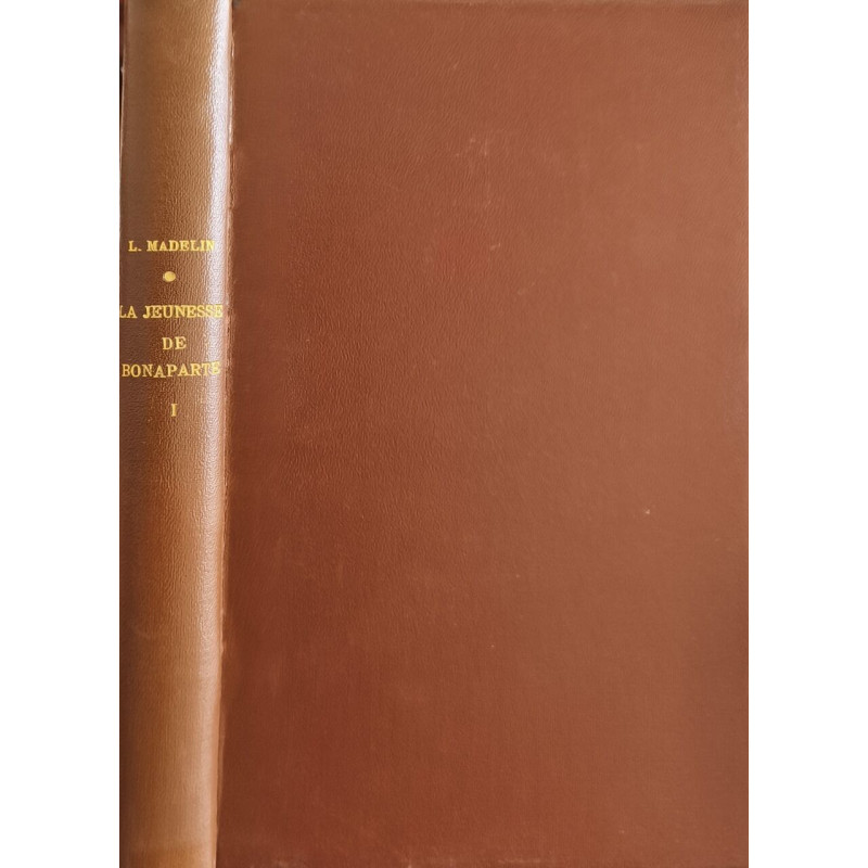 La jeunesse de Bonaparte