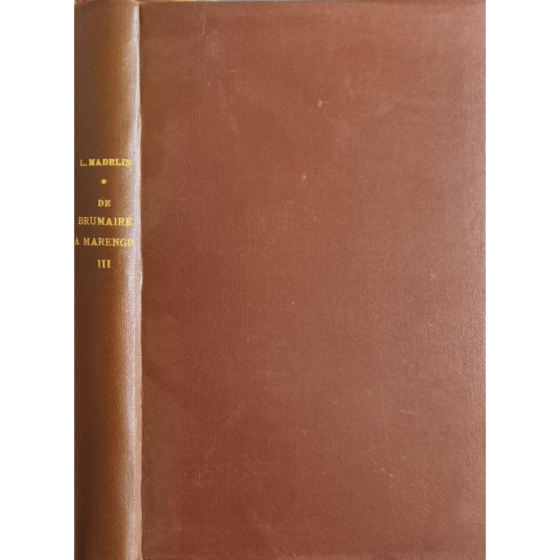 De Brumaire à Marengo