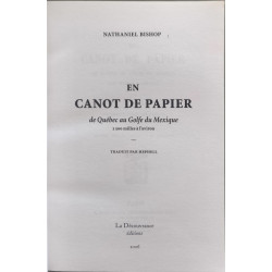 En canot de papier: De Québec au Golfe du Mexique 2500 milles à...