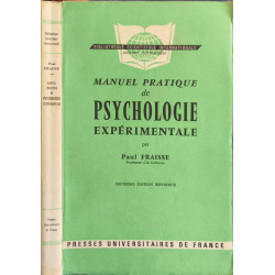 Manuel pratique de psychologie expérimentale