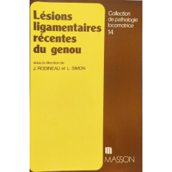 Lésions ligamentaires récentes du genou