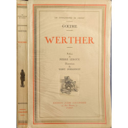 Goethe - Werther - illustrations de tony johannot