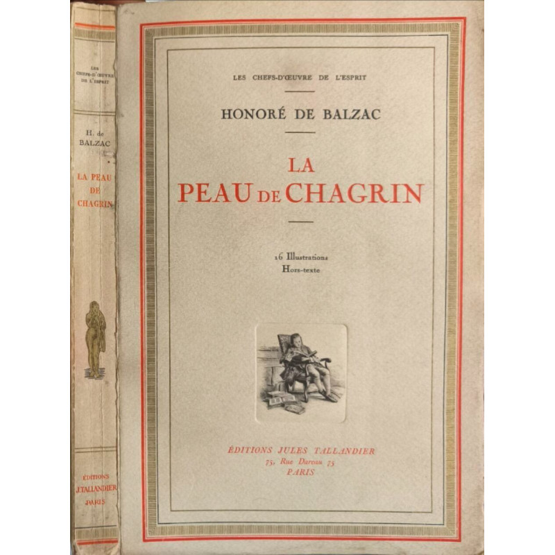 La peau de chagrin / 16 illustrations hors texte