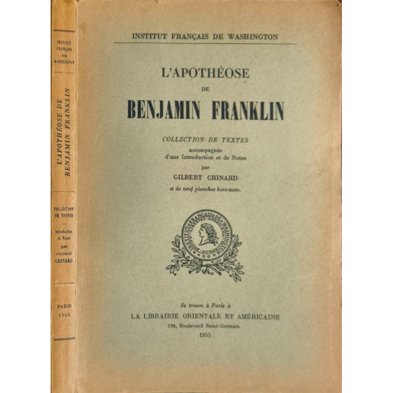L'Apothéose de Benjamin Franklin ( 9 planches hors-texte)
