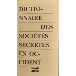 Dictionnaire des sociétés secrètes