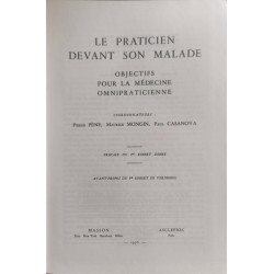 Le praticien devant son malade : Objectifs pour la médecine...